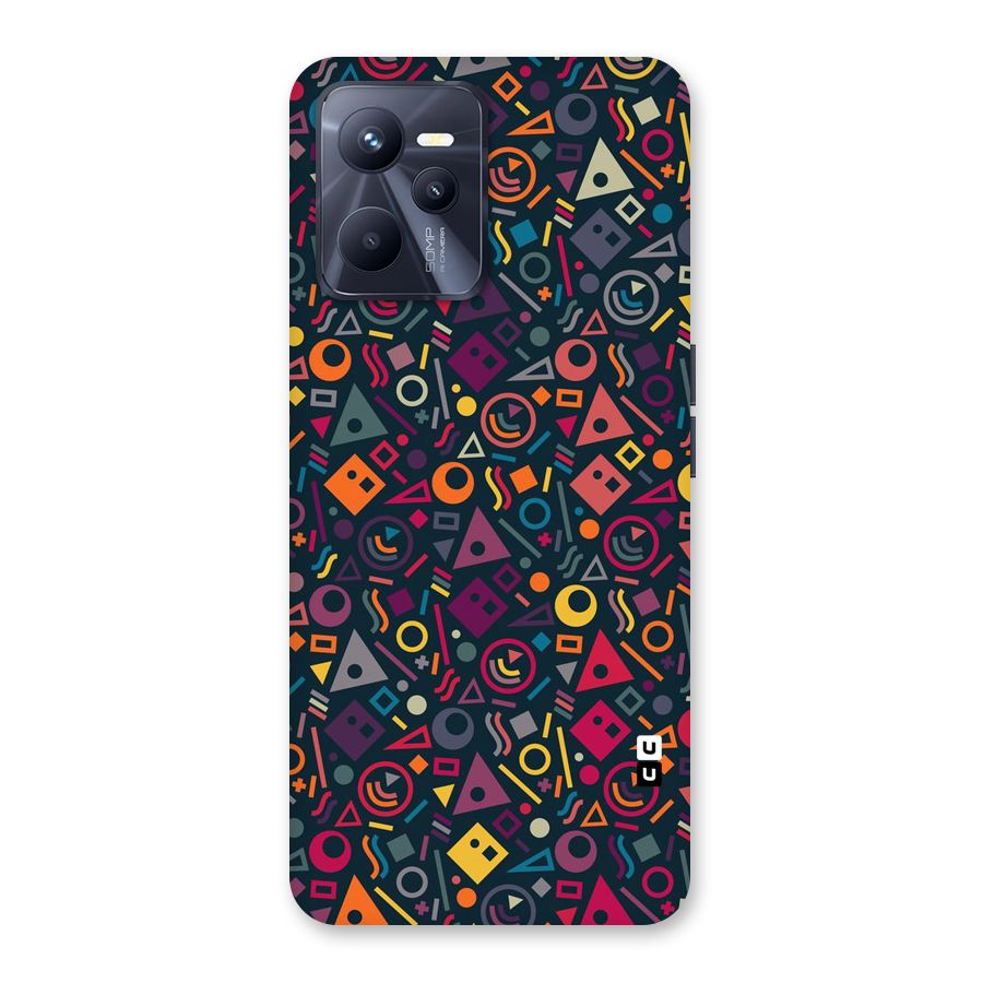 Abstract Figures Back Case for Realme C35