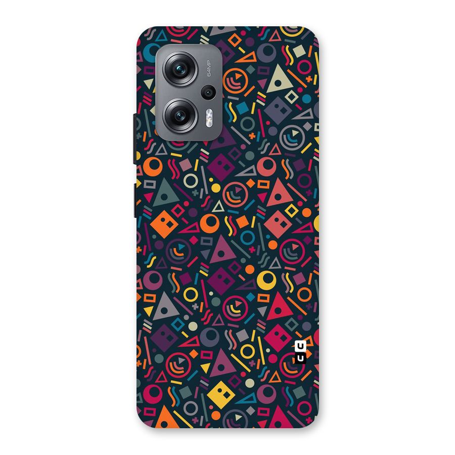 Abstract Figures Back Case for Redmi K50i