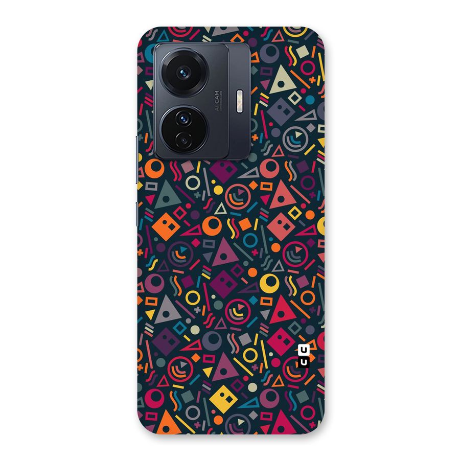 Abstract Figures Back Case for Vivo T1 Pro