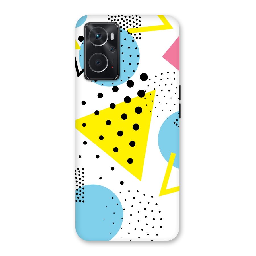 Abstract Geometry Back Case for Oppo K10 4G