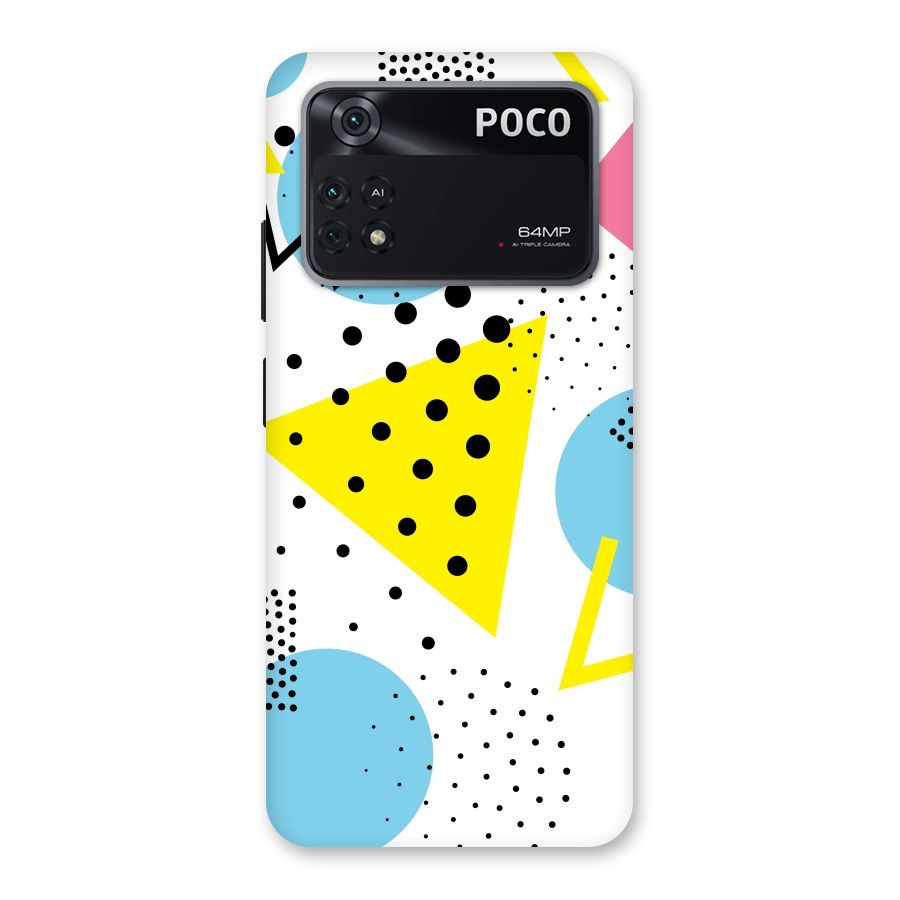 Abstract Geometry Back Case for Poco M4 Pro 4G