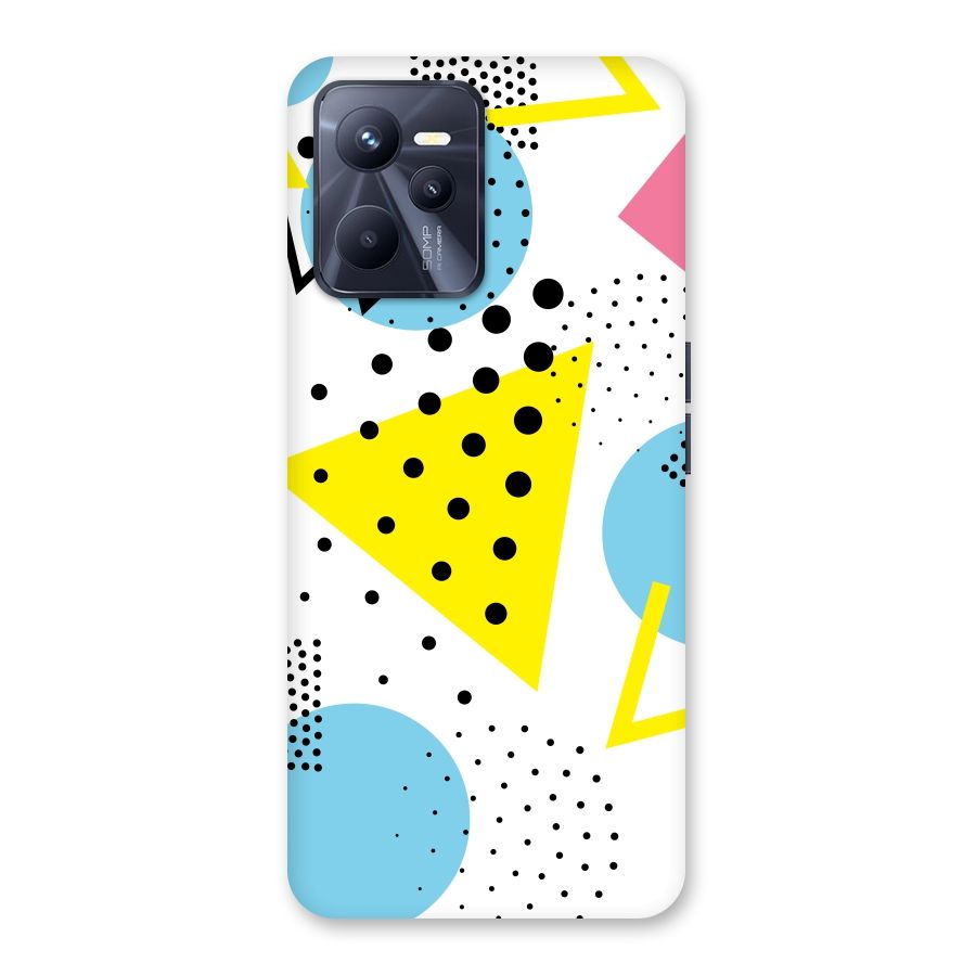 Abstract Geometry Back Case for Realme C35
