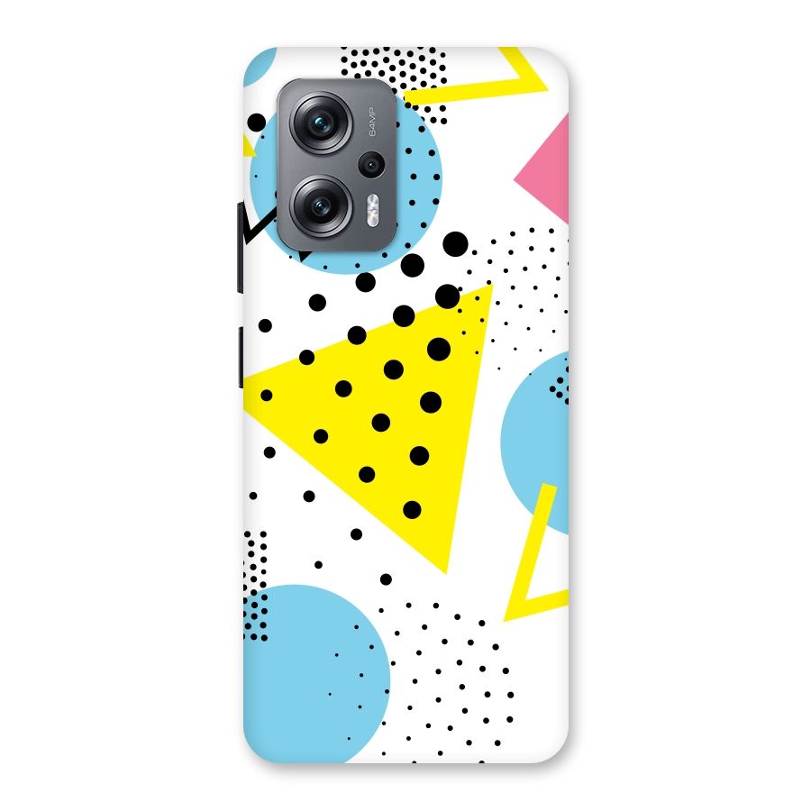 Abstract Geometry Back Case for Redmi K50i