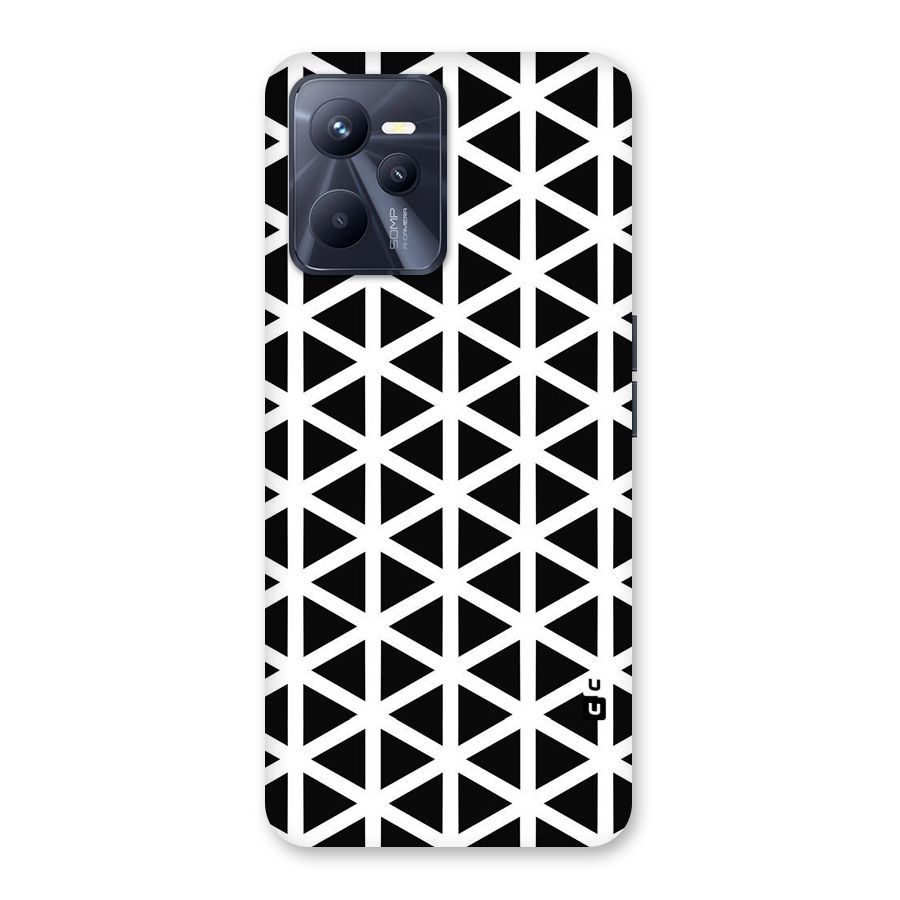 Abstract Geometry Maze Back Case for Realme C35