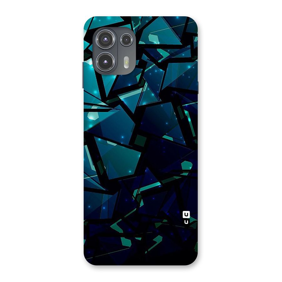 Abstract Glass Design Back Case for Motorola Edge 20 Fusion