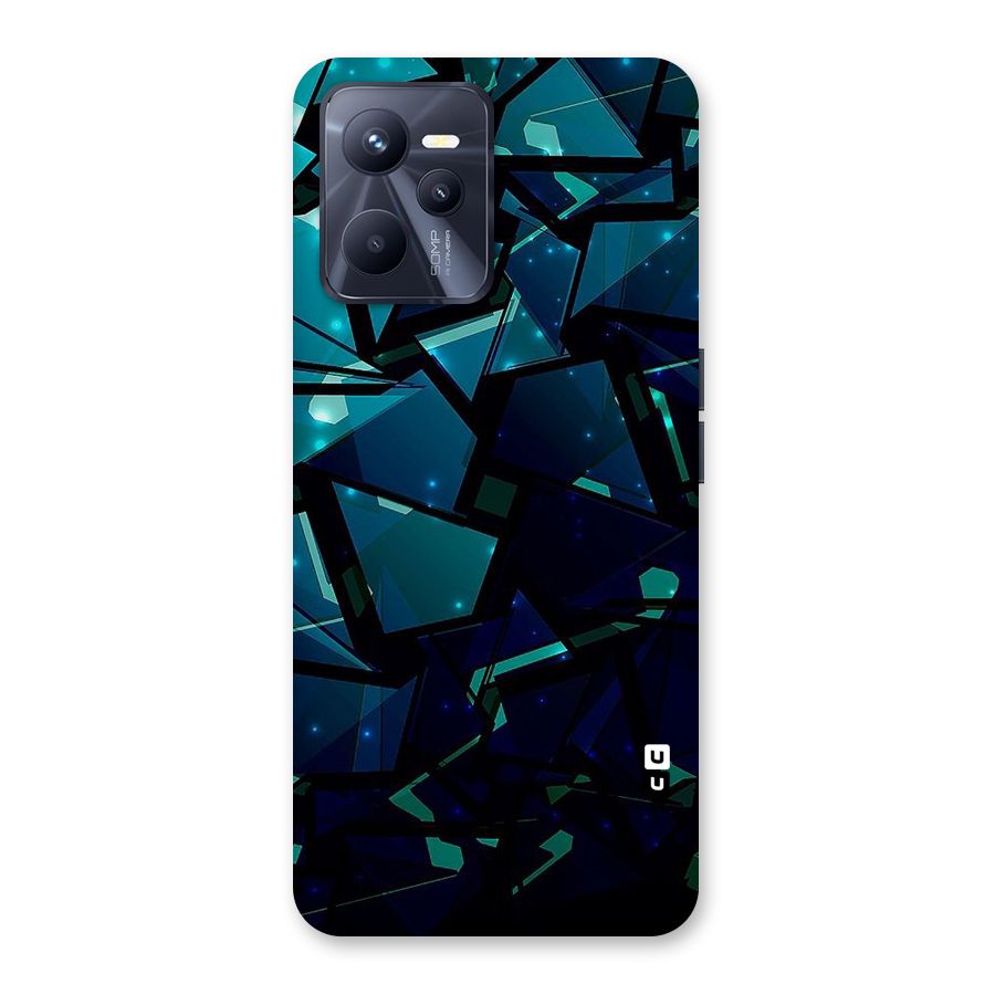 Abstract Glass Design Back Case for Realme C35