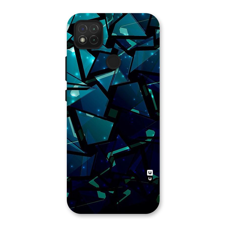 Abstract Glass Design Back Case for Redmi 9 Activ