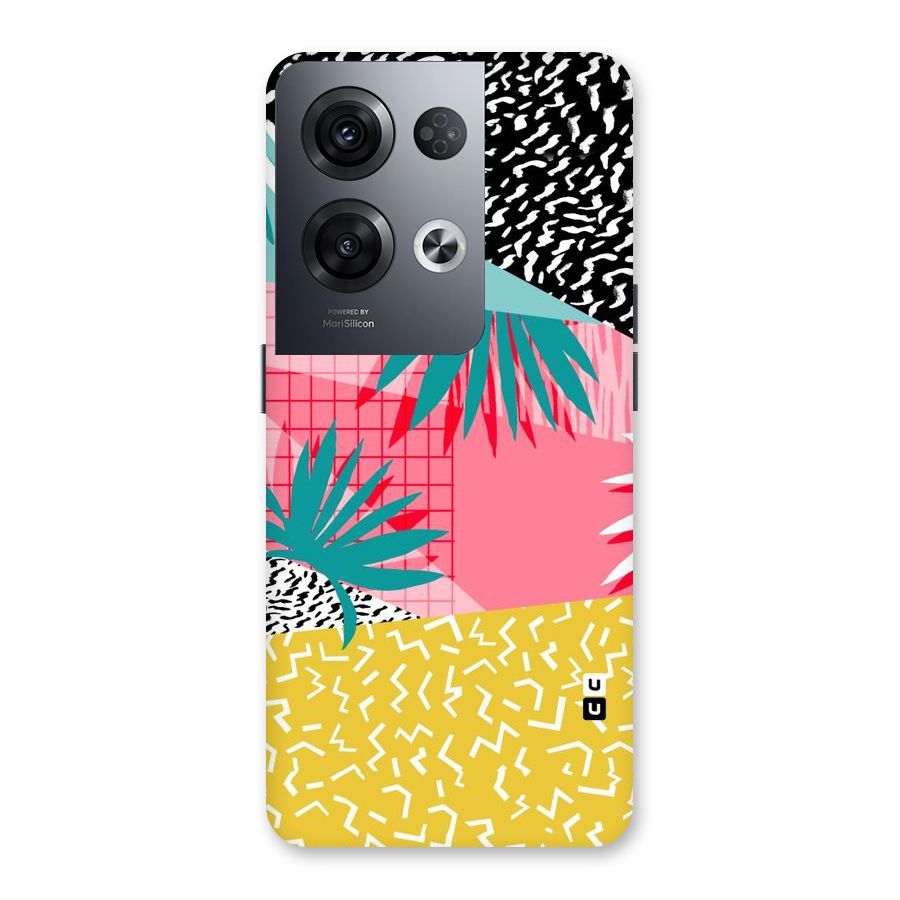 Abstract Grass Hues Back Case for Oppo Reno8 Pro 5G