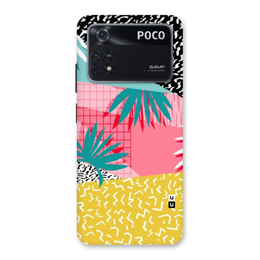 Abstract Grass Hues Back Case for Poco M4 Pro 4G