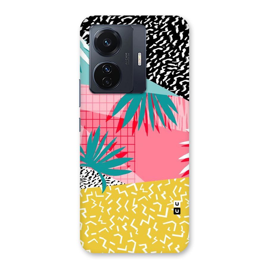 Abstract Grass Hues Back Case for Vivo T1 Pro