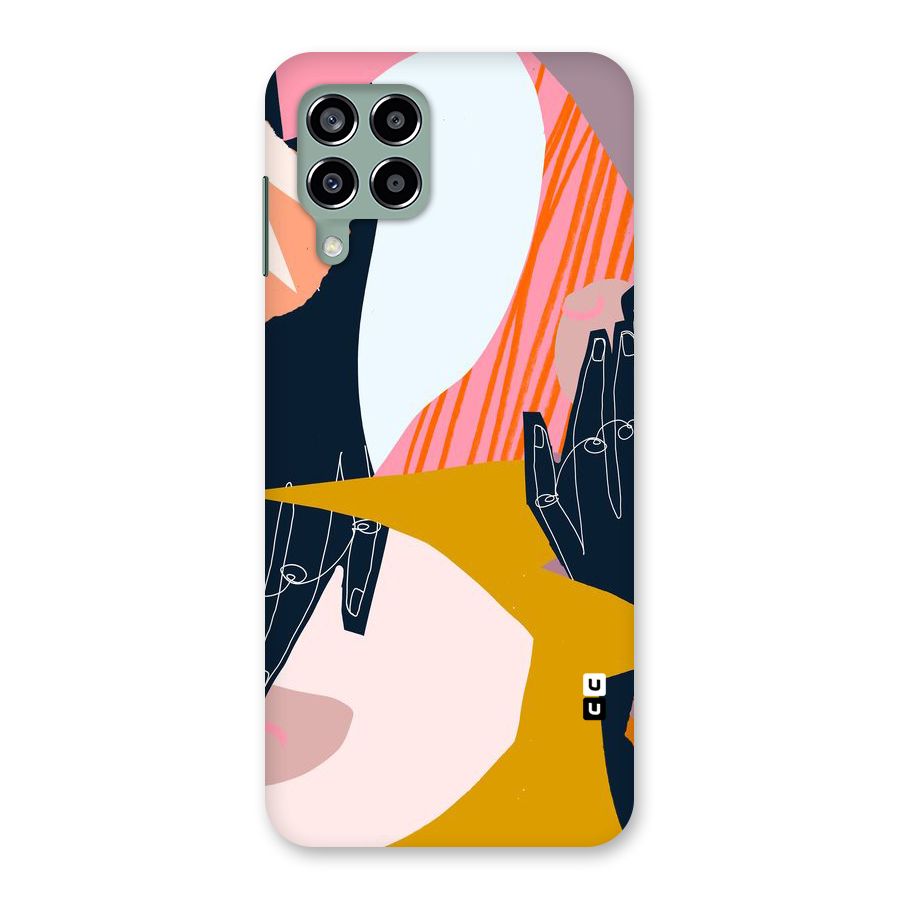 Abstract Hands Back Case for Galaxy M33