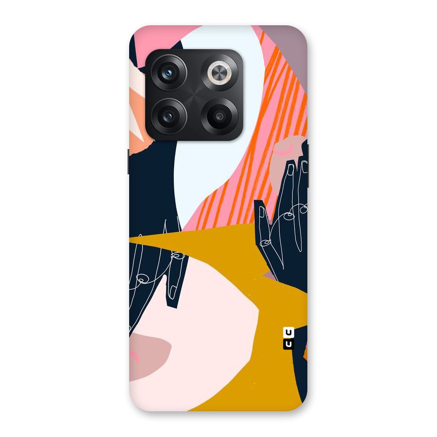 Abstract Hands Back Case for OnePlus 10T