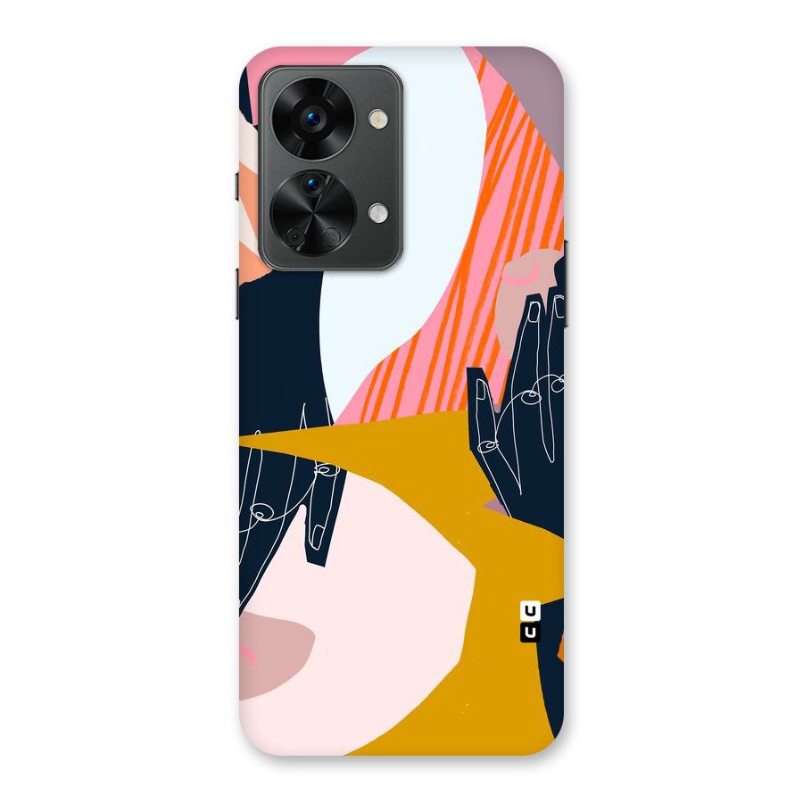 Abstract Hands Back Case for OnePlus Nord 2T