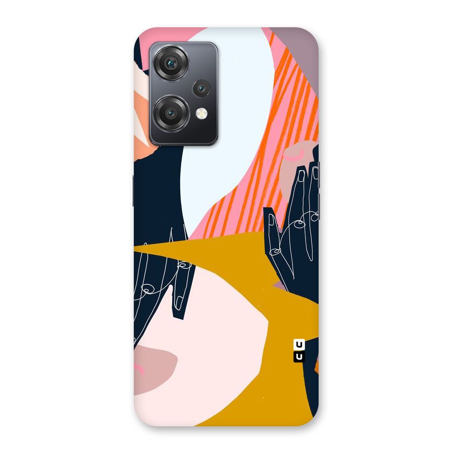Abstract Hands Back Case for OnePlus Nord CE 2 Lite 5G