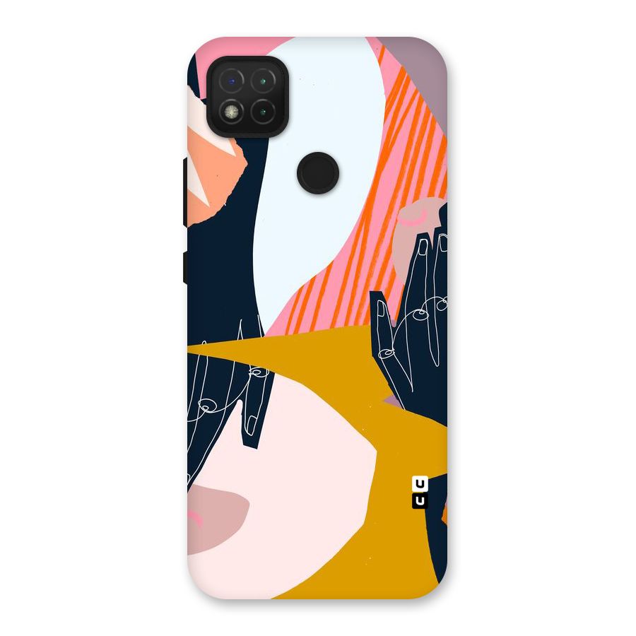 Abstract Hands Back Case for Redmi 9 Activ