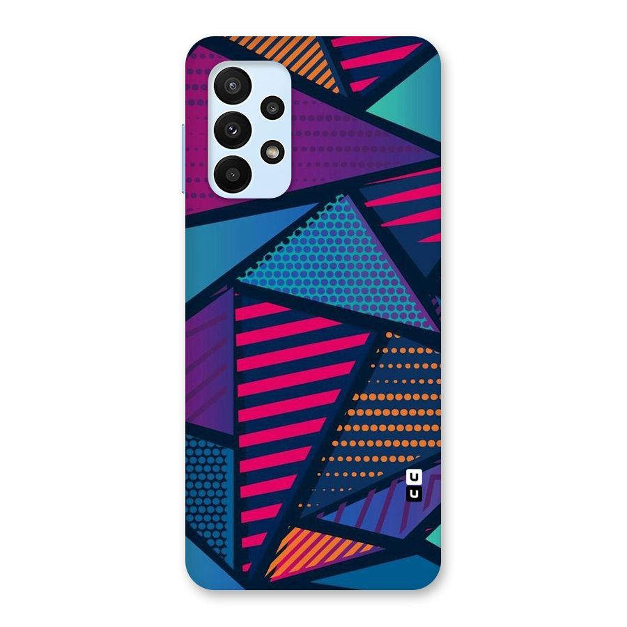 Abstract Lines Polka Back Case for Galaxy A23