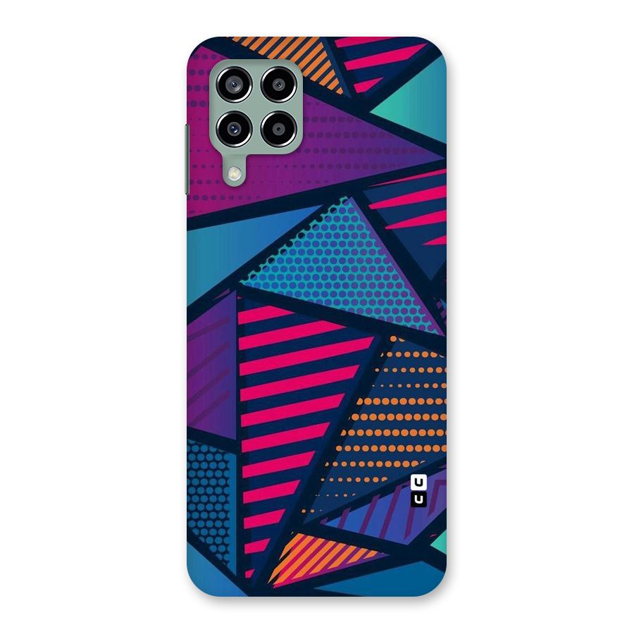 Abstract Lines Polka Back Case for Galaxy M33