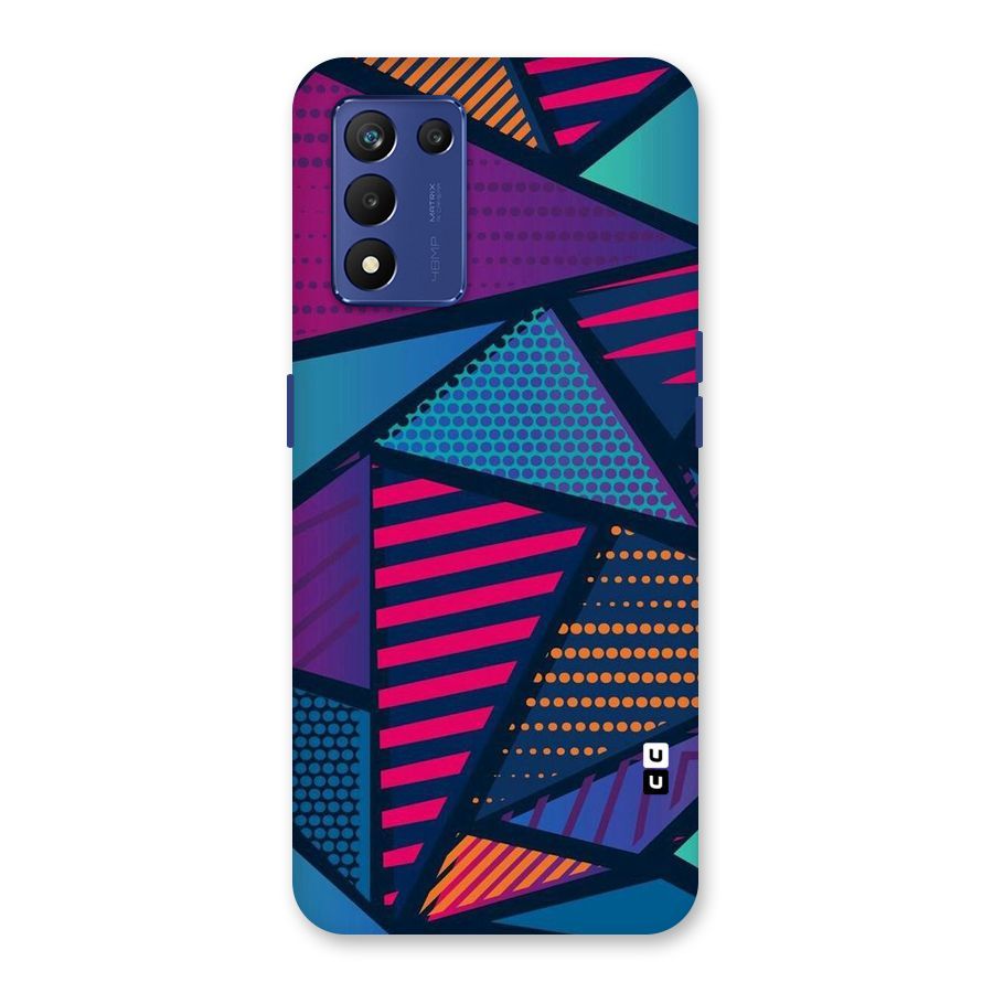 Abstract Lines Polka Back Case for Realme 9 5G Speed
