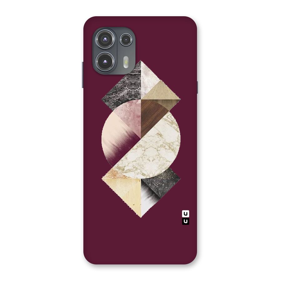 Abstract Marble Pattern Back Case for Motorola Edge 20 Fusion