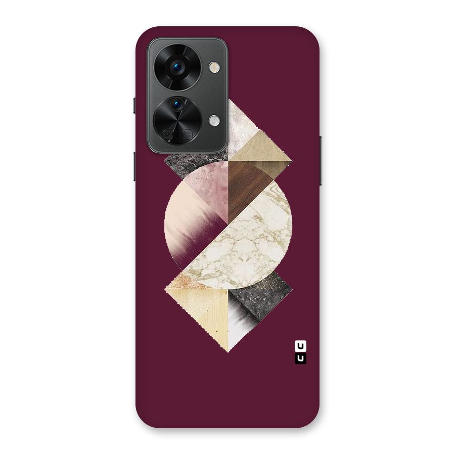 Abstract Marble Pattern Back Case for OnePlus Nord 2T