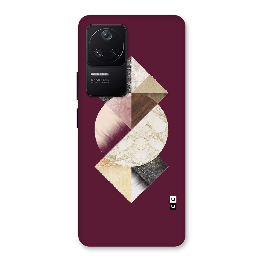 Abstract Marble Pattern Back Case for Poco F4 5G