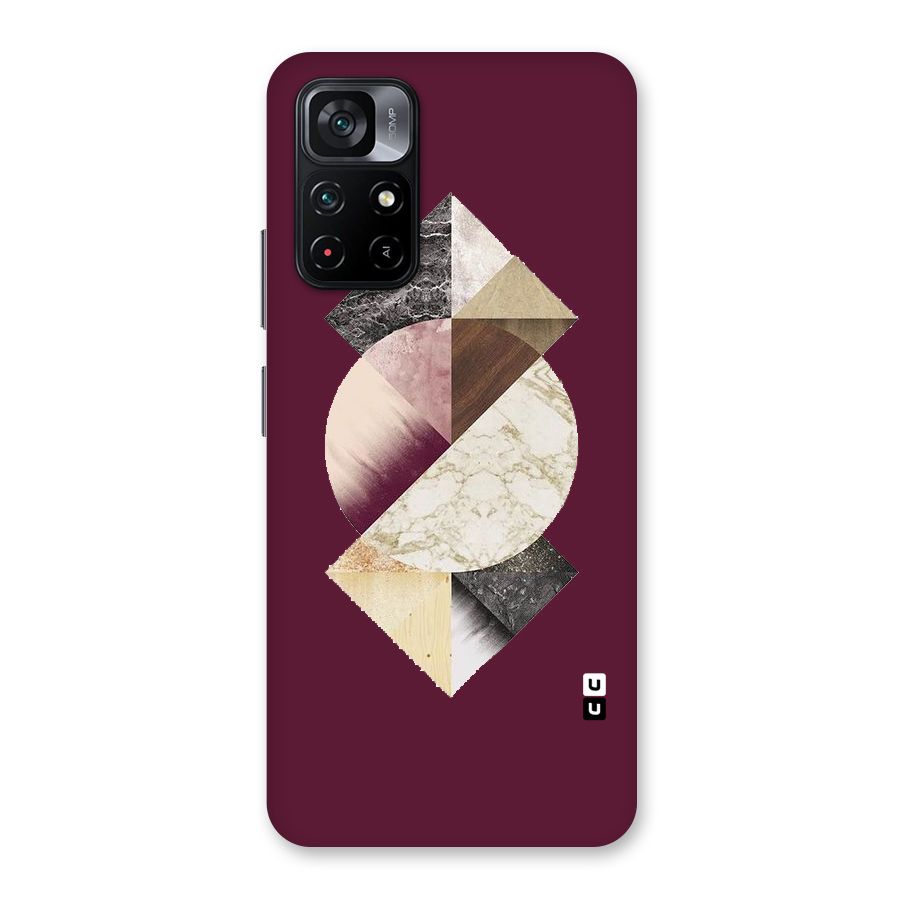 Abstract Marble Pattern Back Case for Poco M4 Pro 5G
