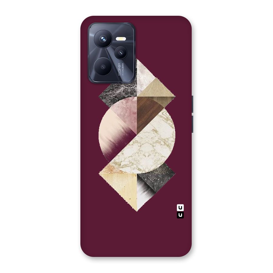 Abstract Marble Pattern Back Case for Realme C35