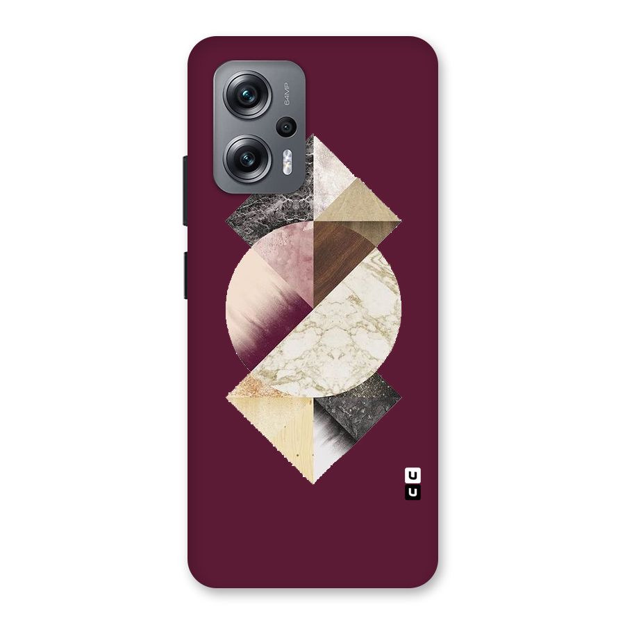 Abstract Marble Pattern Back Case for Redmi K50i