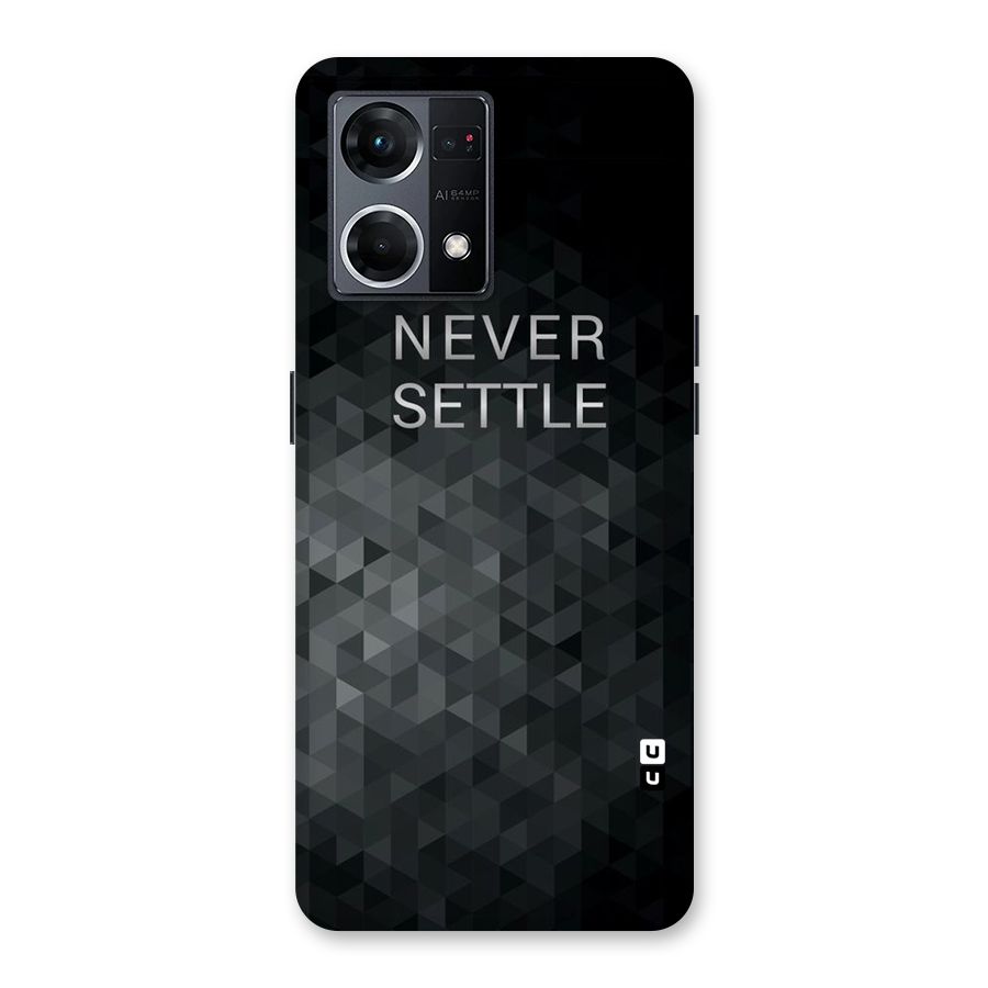 Abstract No Settle Glass Back Case for Oppo F21 Pro 5G