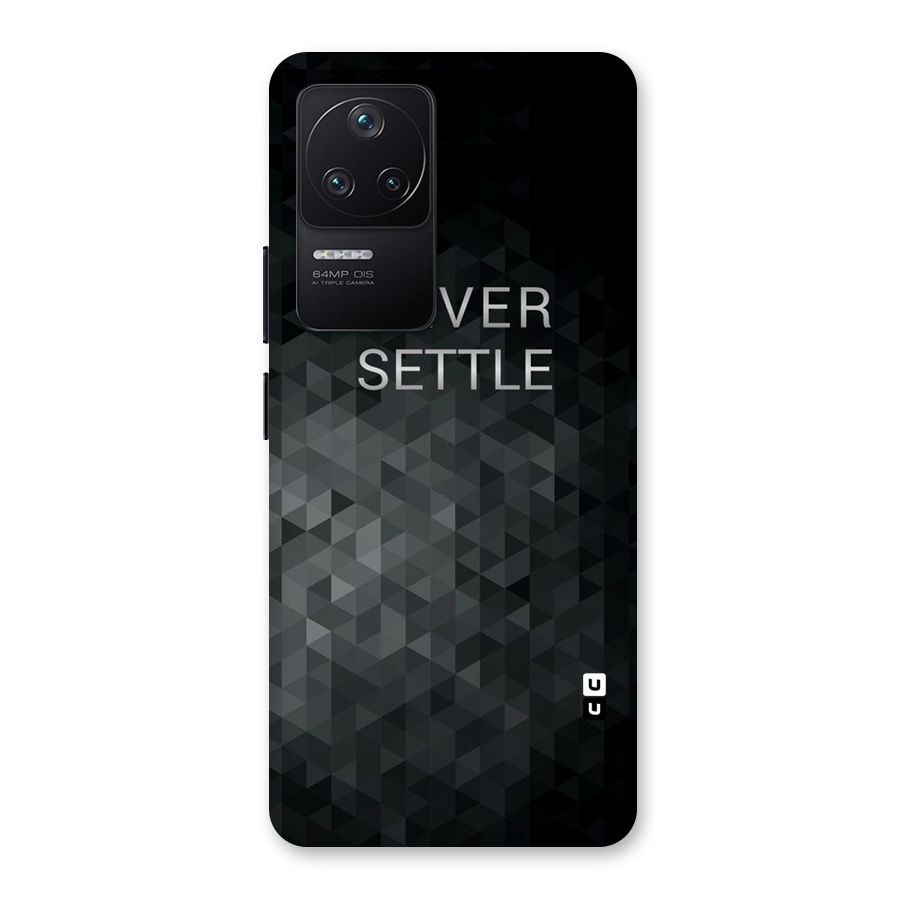 Abstract No Settle Back Case for Poco F4 5G