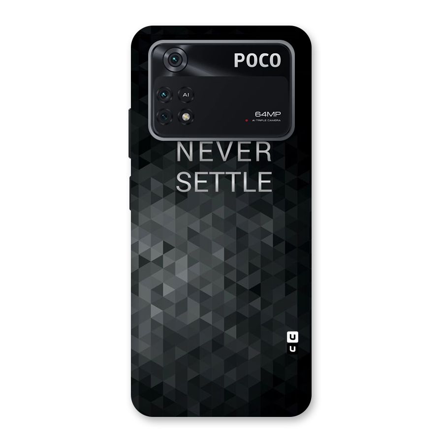Abstract No Settle Back Case for Poco M4 Pro 4G