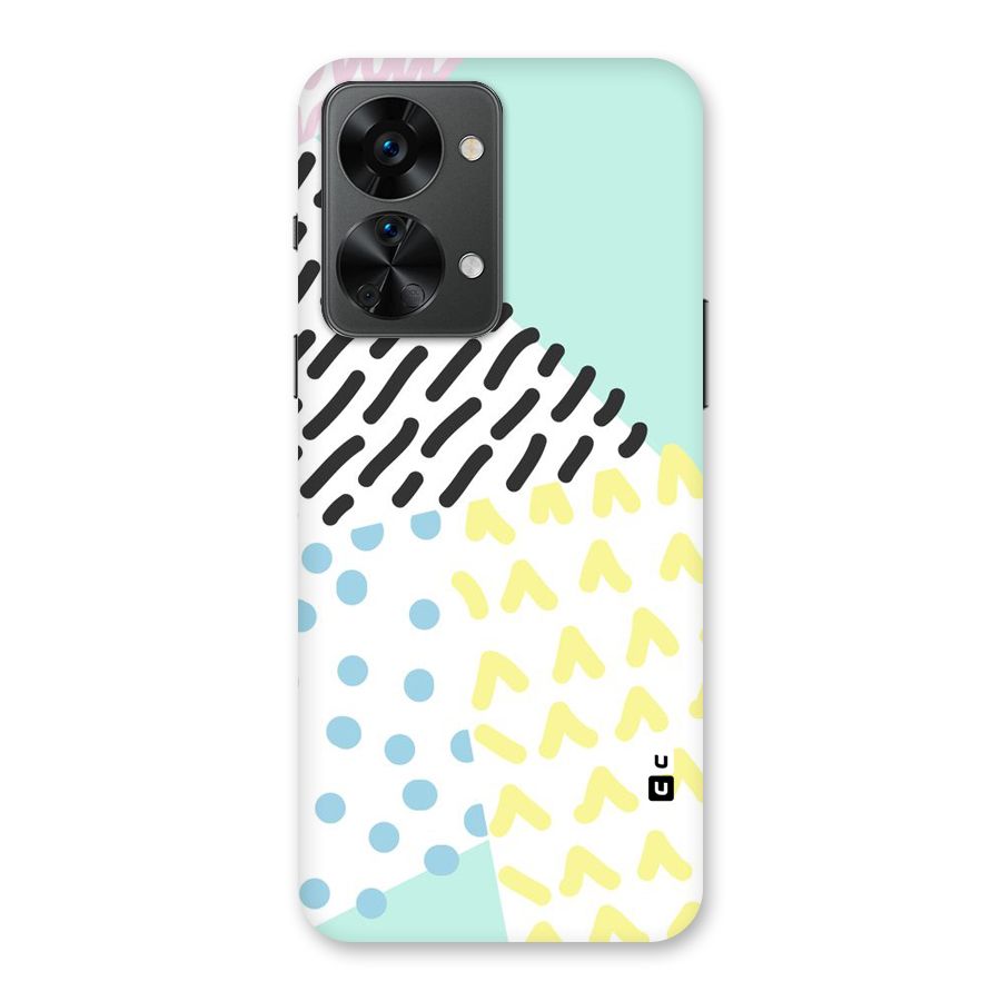 Abstract Pastel Back Case for OnePlus Nord 2T