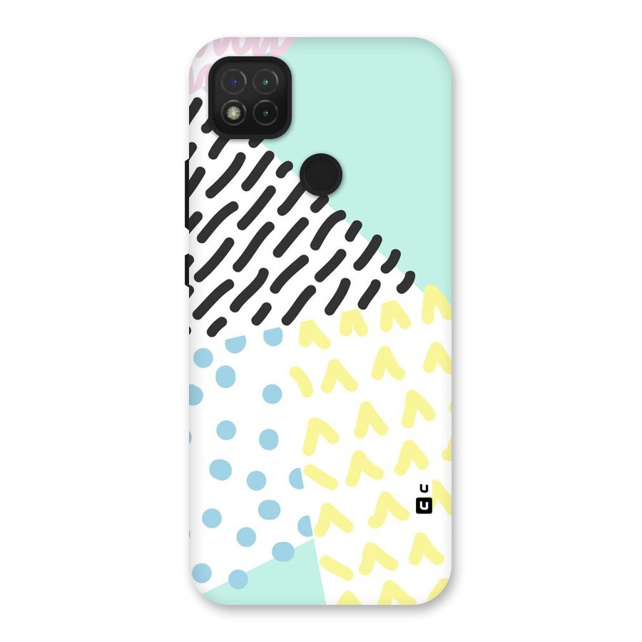Abstract Pastel Back Case for Redmi 9 Activ