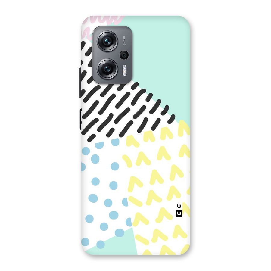 Abstract Pastel Back Case for Redmi K50i