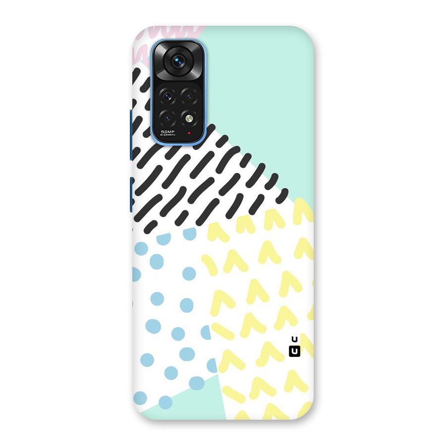 Abstract Pastel Back Case for Redmi Note 11S