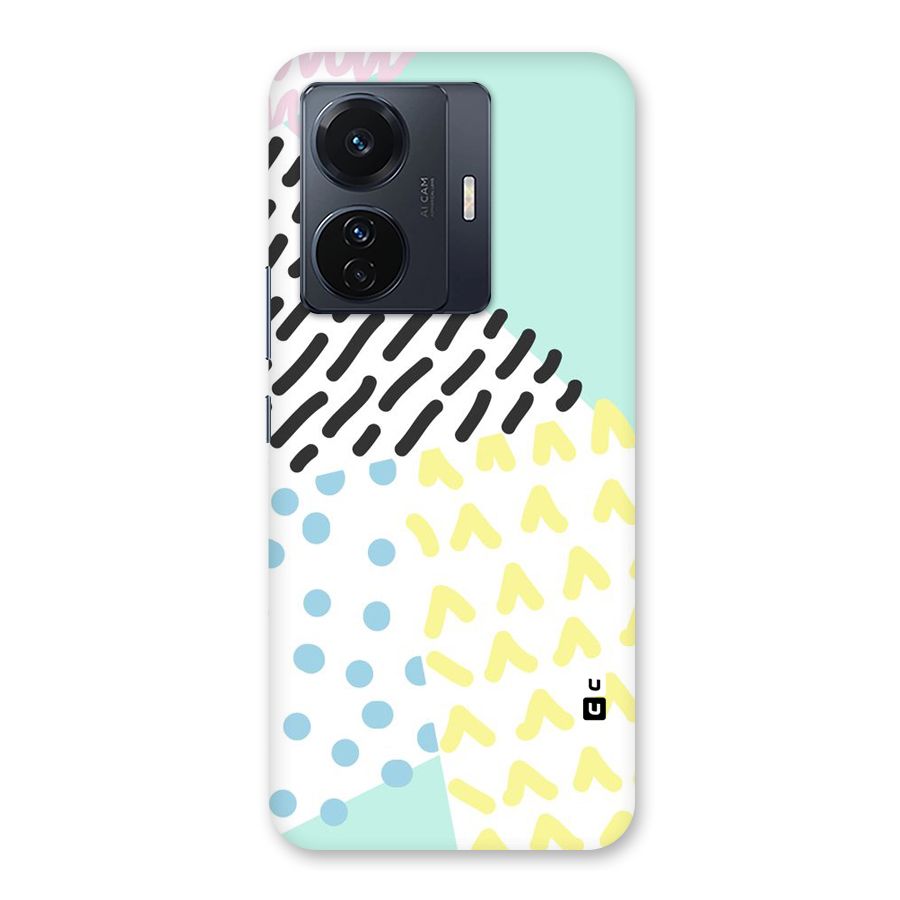 Abstract Pastel Back Case for Vivo T1 Pro