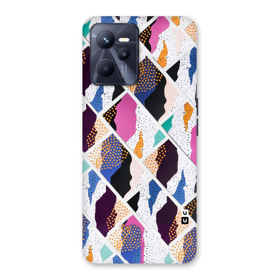 Abstract Polka Back Case for Realme C35