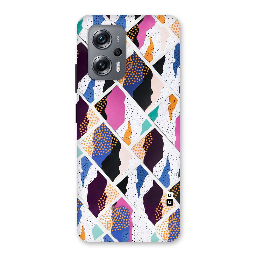 Abstract Polka Back Case for Redmi K50i