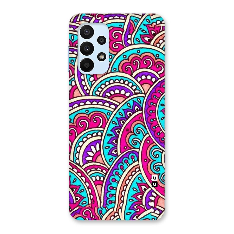 Abstract Rangoli Design Back Case for Galaxy A23