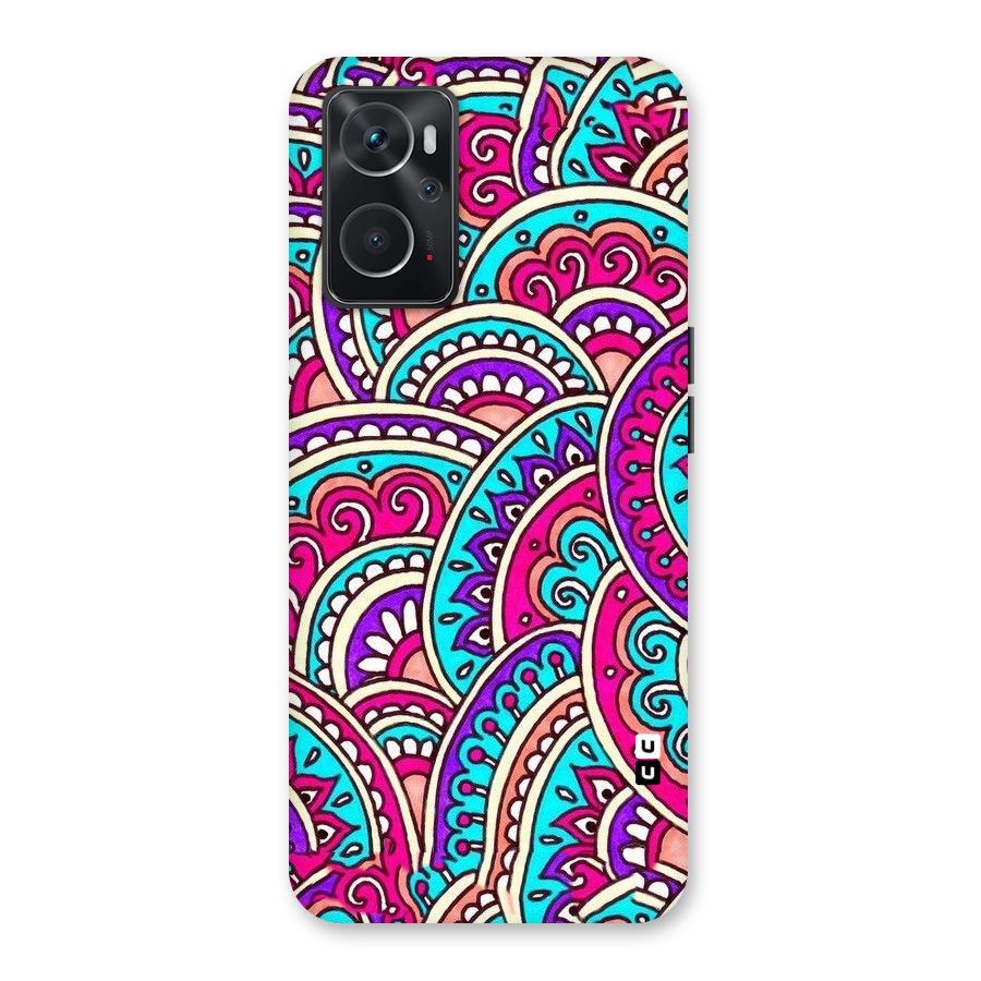 Abstract Rangoli Design Back Case for Oppo K10 4G