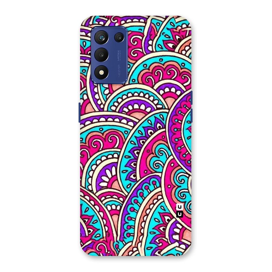 Abstract Rangoli Design Back Case for Realme 9 5G Speed