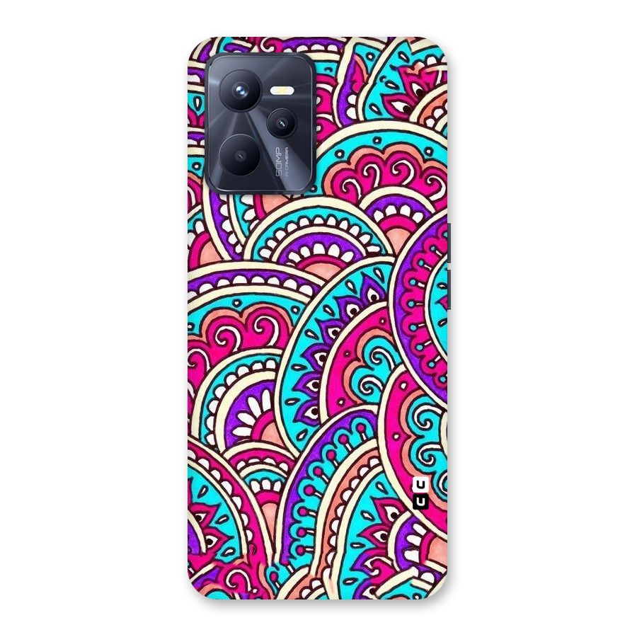 Abstract Rangoli Design Back Case for Realme C35