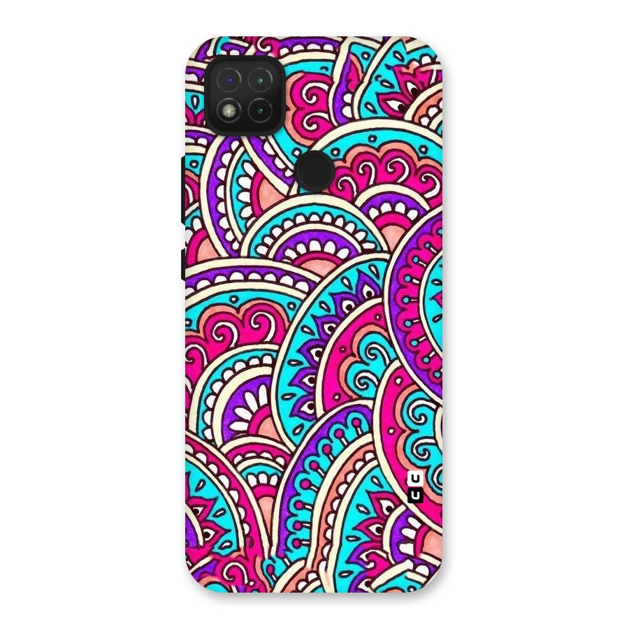 Abstract Rangoli Design Back Case for Redmi 9 Activ