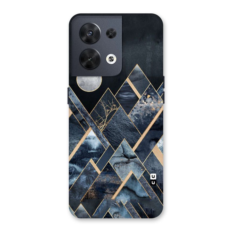 Abstract Scenic Design Back Case for Oppo Reno8 5G