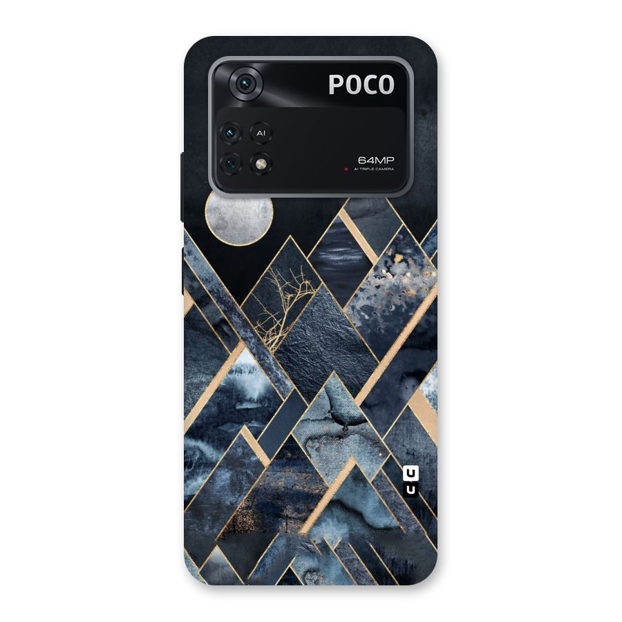 Abstract Scenic Design Back Case for Poco M4 Pro 4G