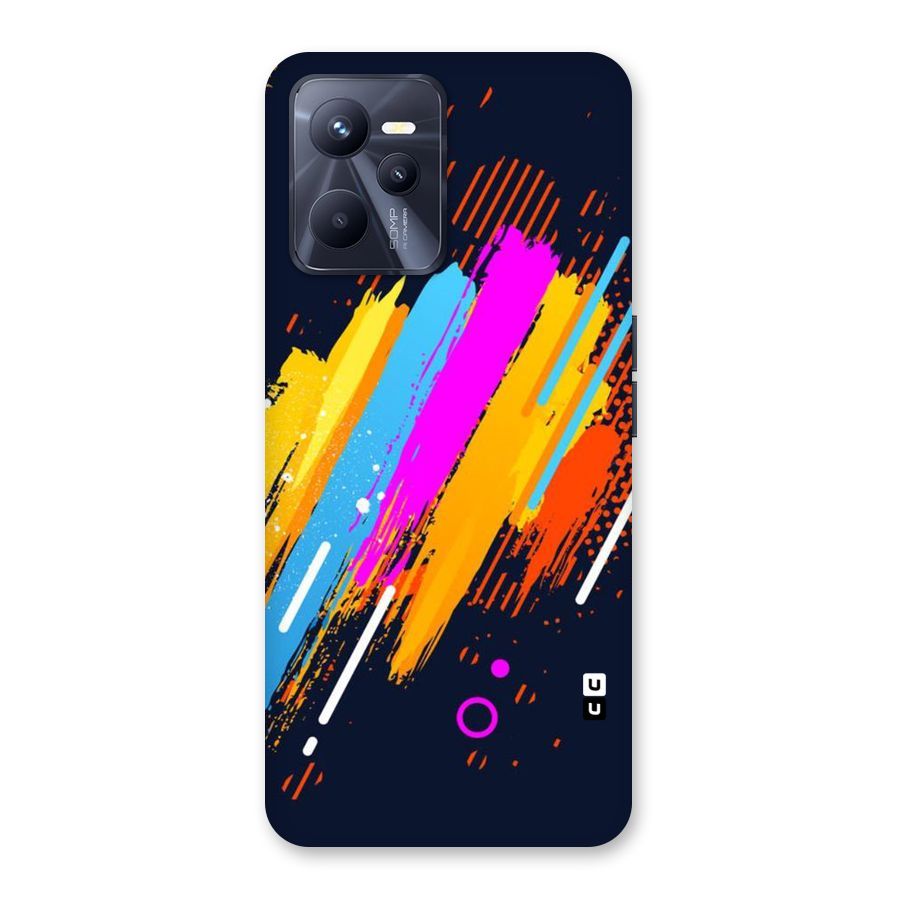 Abstract Shades Back Case for Realme C35