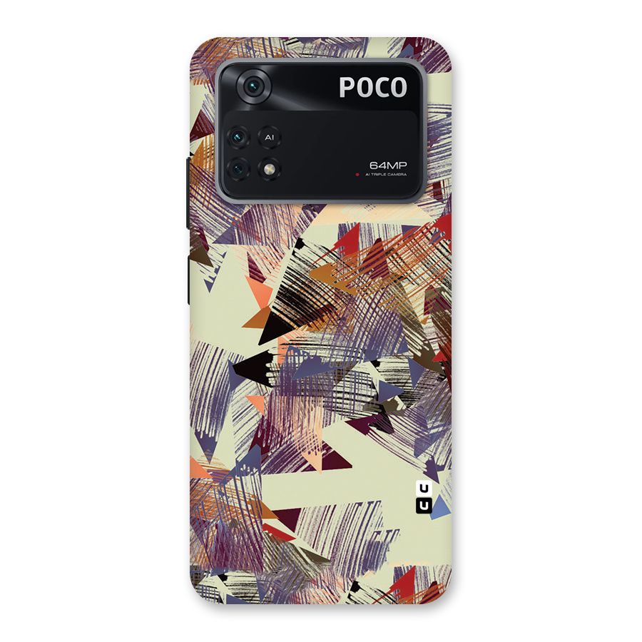 Abstract Sketch Back Case for Poco M4 Pro 4G