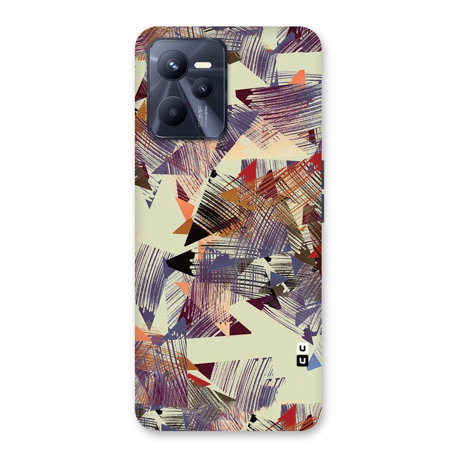 Abstract Sketch Back Case for Realme C35