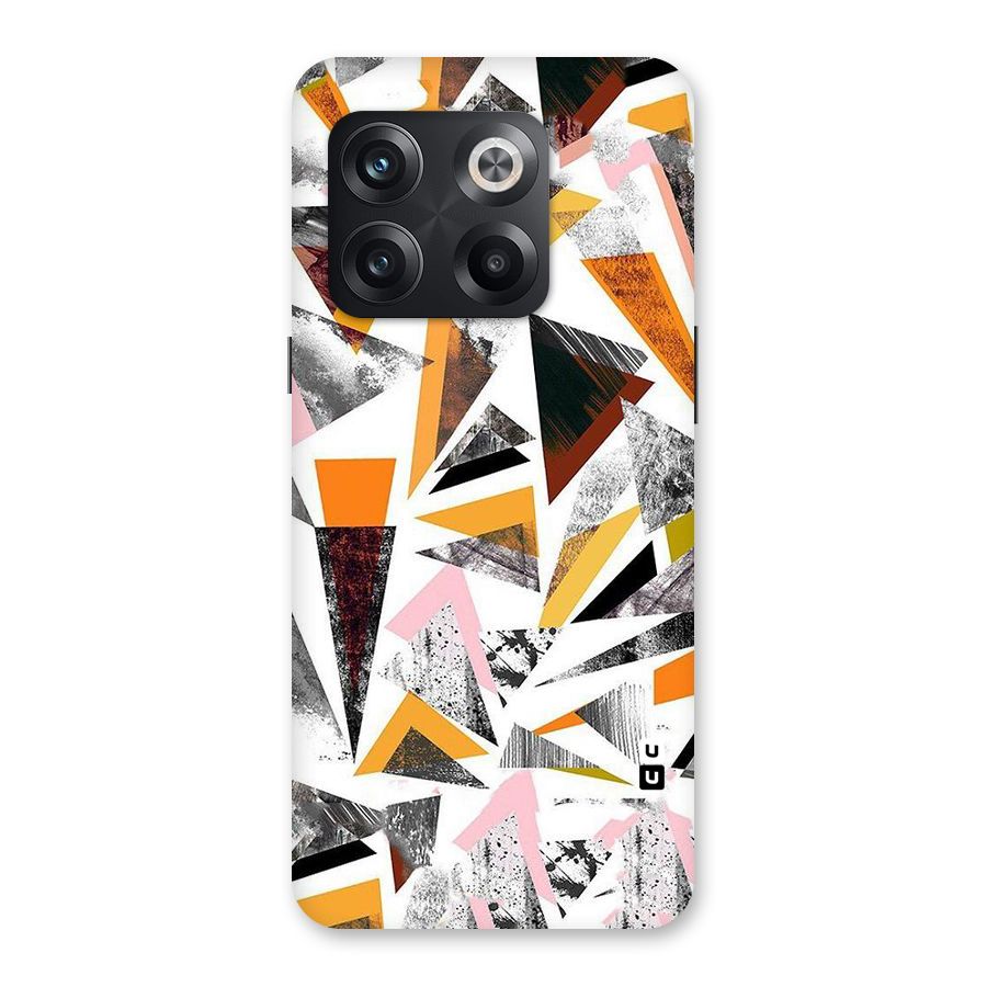 Abstract Sketchy Triangles Back Case for OnePlus 10T