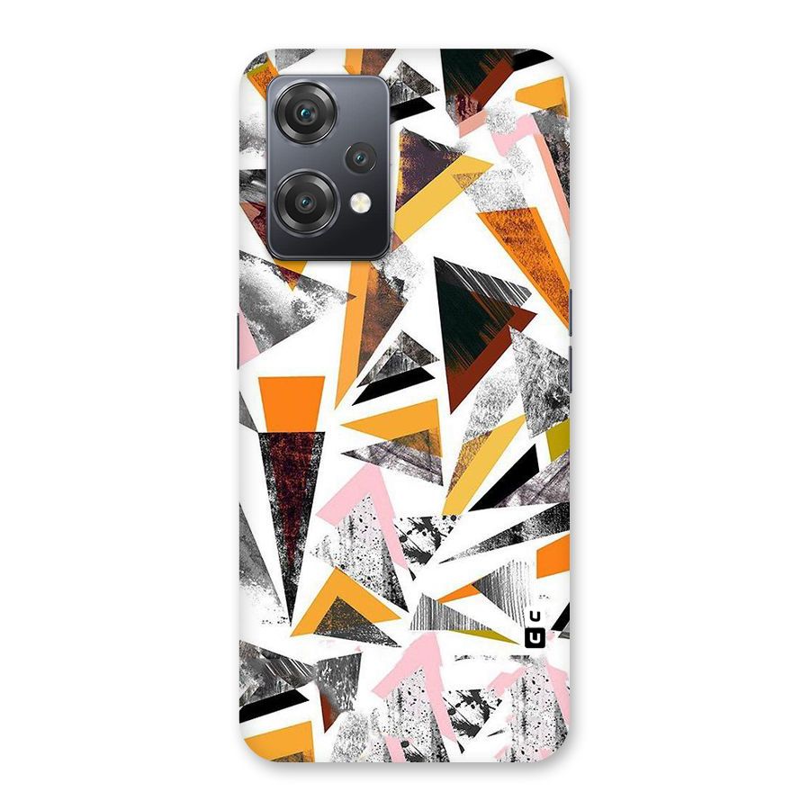 Abstract Sketchy Triangles Back Case for OnePlus Nord CE 2 Lite 5G